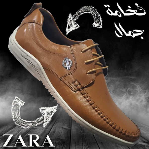 من الجلد الفخم ZARA حذاء